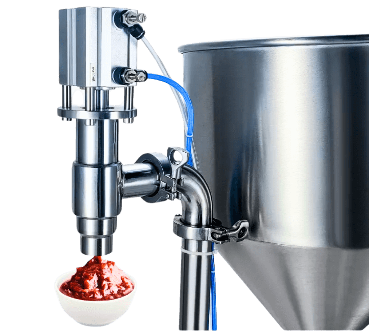 DOSIFICADORA TIPO ARAÑA DE GRAN CAUDAL PARA PASTOSOS REF.E-DTAGCPP