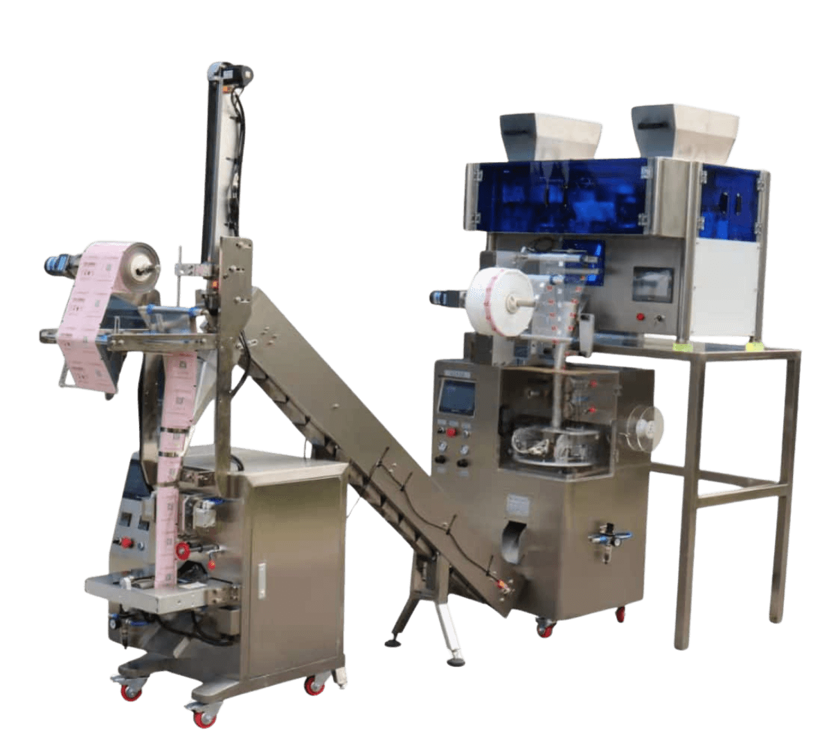 EMPACADORA DE TÉ PIRAMIDAL SOBRE ENVOLTURA REF.E-ETPC